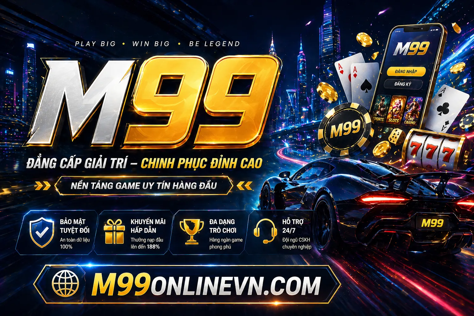 Hình ảnh chính LV88 Nổ Hũ với các trò chơi slot phổ biến